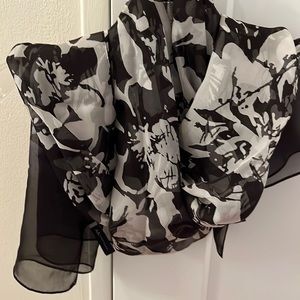 Anne Klein silk scarf